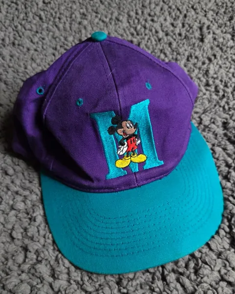Gorra vintage Mickey violeta