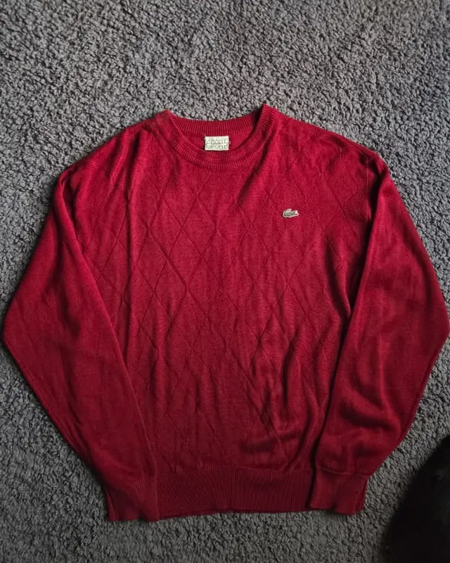 Sweater Lacoste rojo